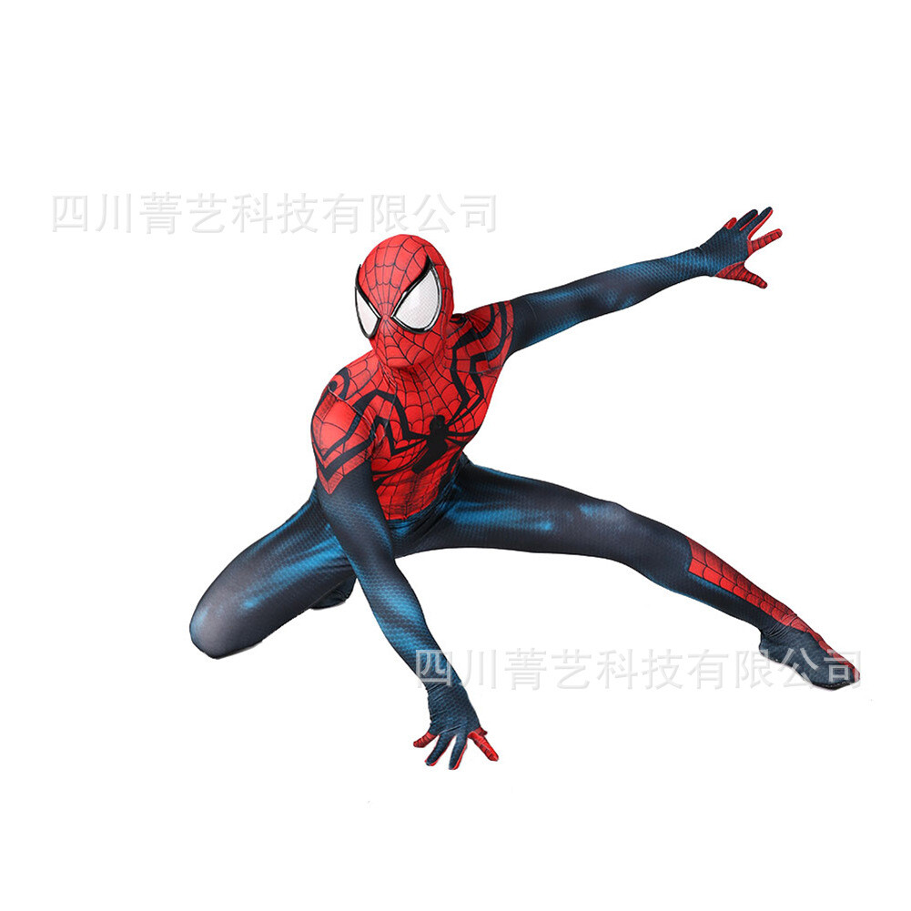 Scarlet Spiderman Costume Ben Reilly Spider-Man Cosplay Zentai Suit Halloween