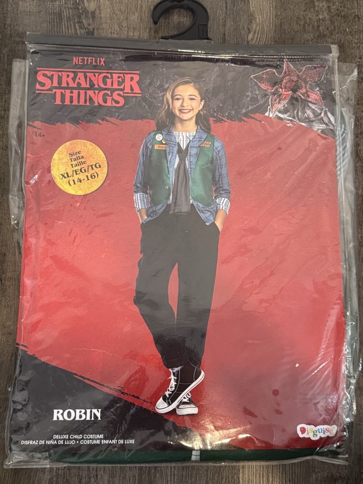 Netflix Stranger Things ROBIN Halloween Costume Girls Child XL(14-16)