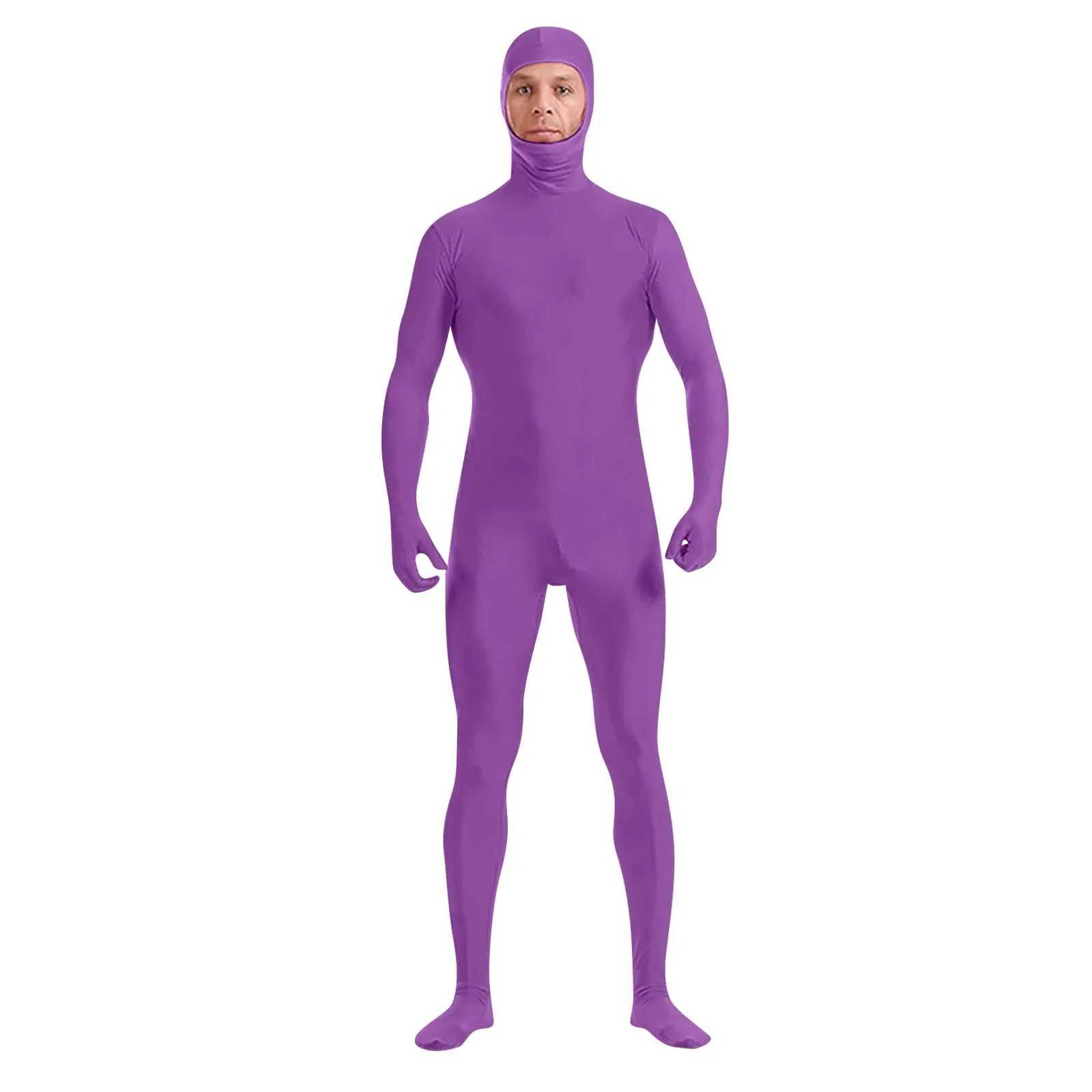 Adult Full Body Suit Costume for Halloween Men Second Skin Tight Suits Cosplay