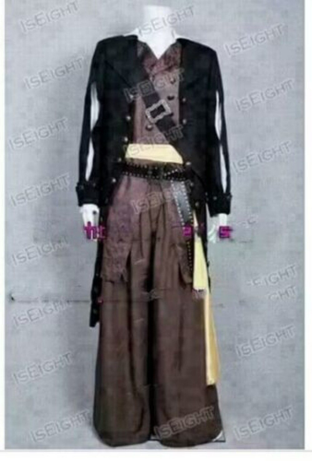 Pirates of the Caribbean Cosplay Barbossa Costume Halloween Full Set