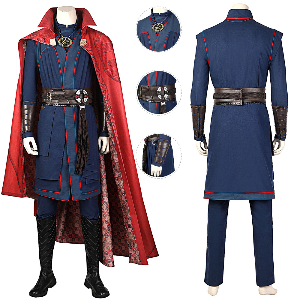 Doctor Strange Multiverse of Madness Dr. Starnge Costume Cosplay Suit Ver 2