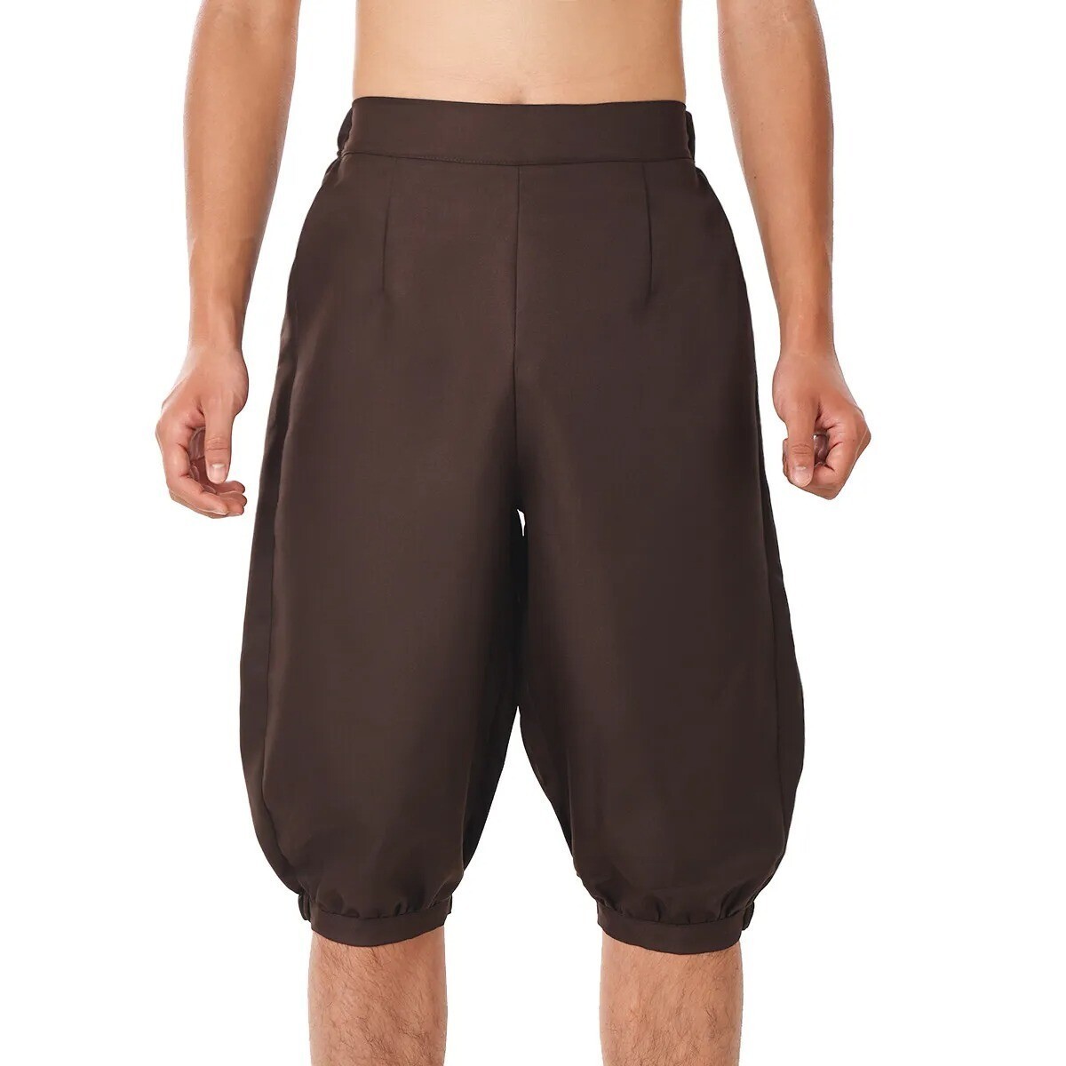 Mens Medieval Pants Colonial Pants Cropped Pants Halloween Victorian Breeches