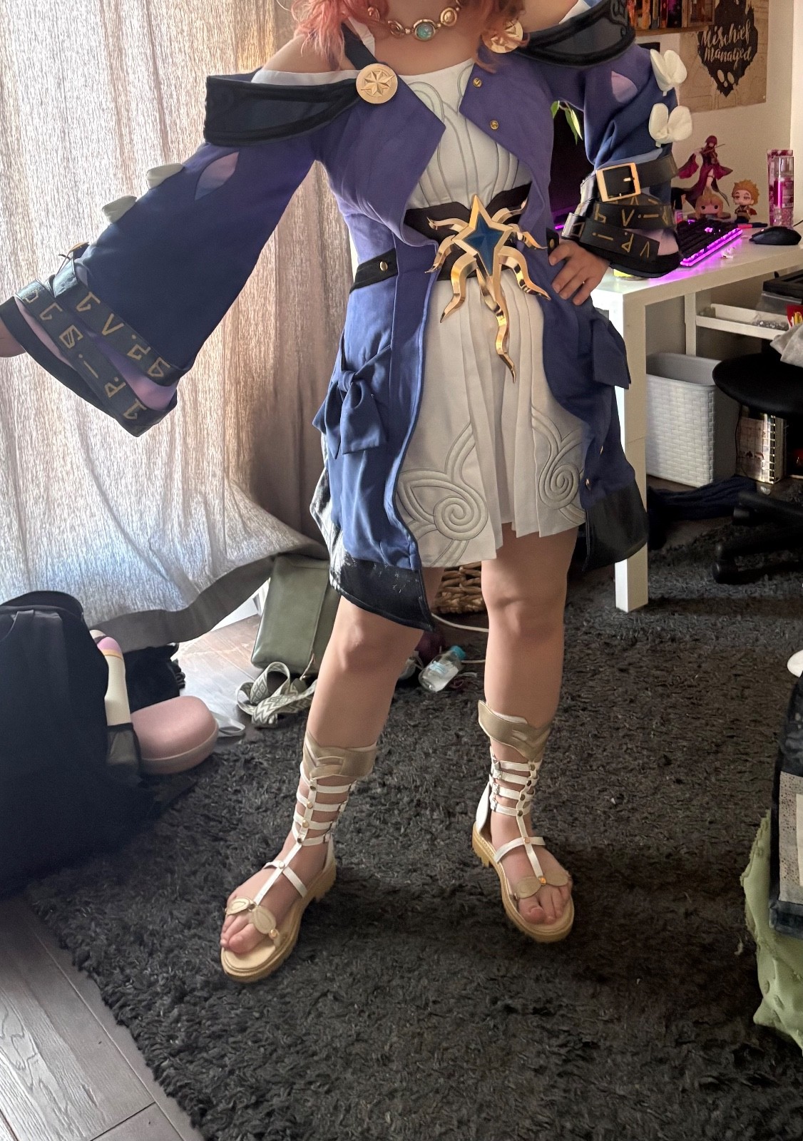 Doki Doki SR cyrene cosplay medium size — worn one time to a convention