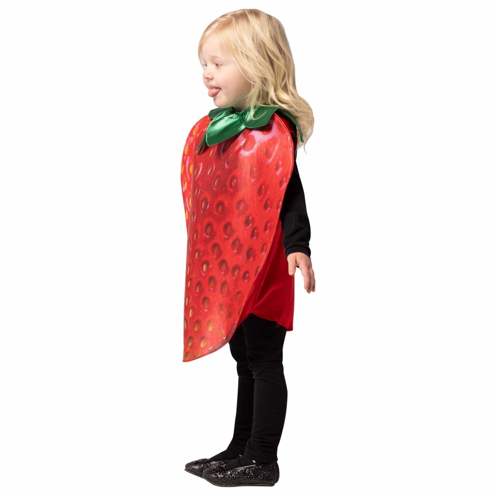 Get Real Strawberry Fruit Food Funny Unisex Toddler Boys Girls Costume 3-4