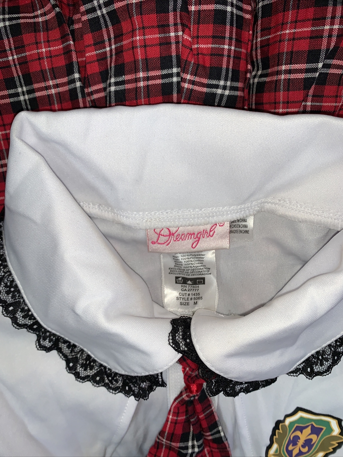 COSTUME CHARM SCHOOL DROPOUT COED ACADEMY DREAM GIRL ADULT SZ M SEXY CUTE!!