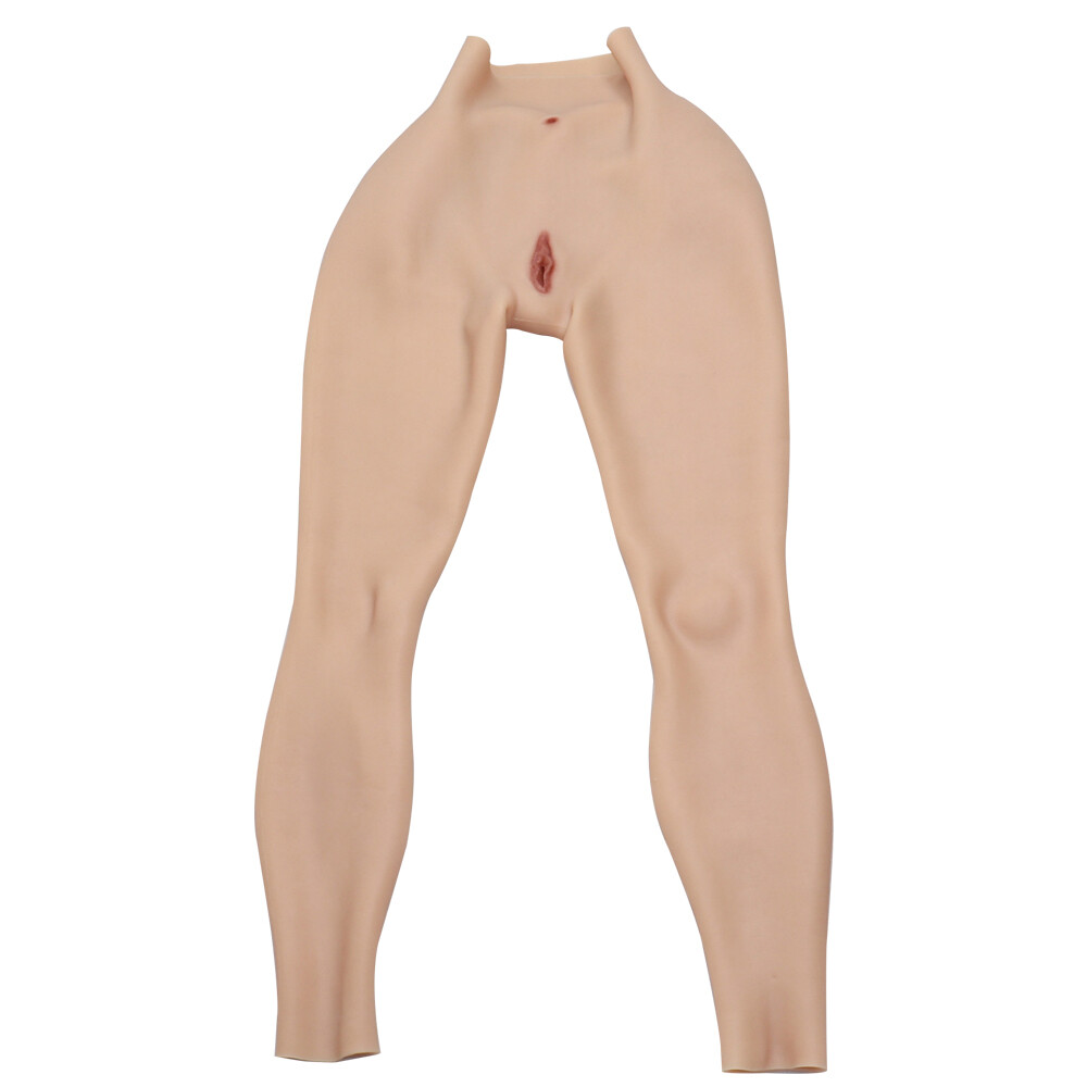 KnowU Silicone Pants Thicken Hip Ankle-length Fake Vagina Realistic Crossdresser