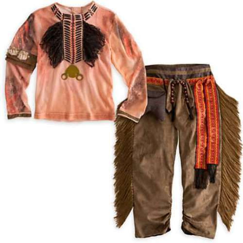Native American Indian Boy’s Tonto Western Halloween Costume Size 2 3 2/3 New