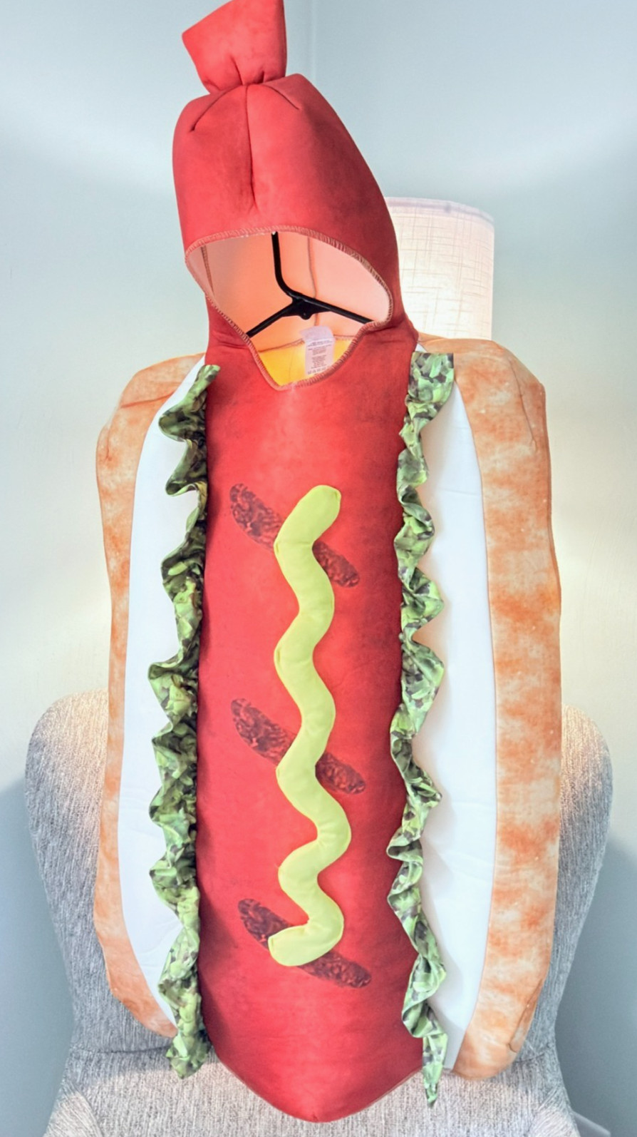 Spirit Halloween Adult Hot Dog Costume One Size Funny Food Halloween Party