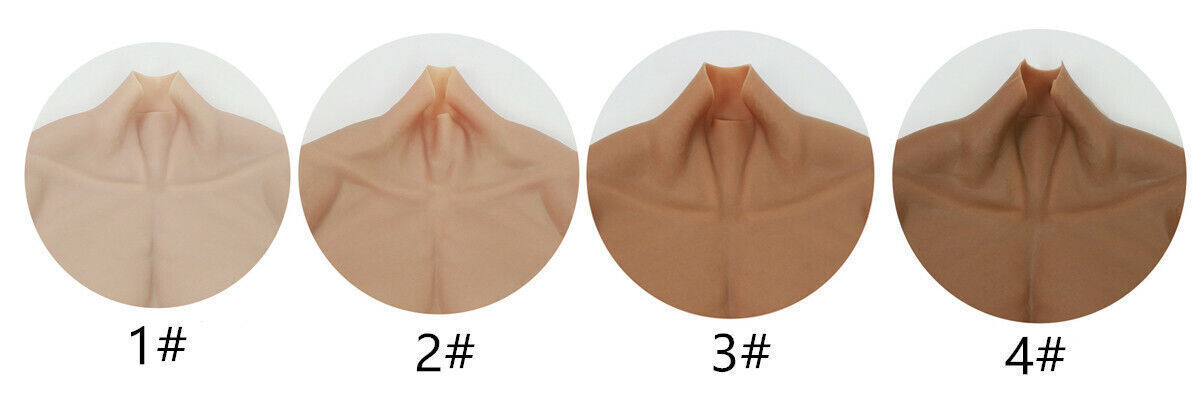 Male Silicone Muscle Suit Fake Muscle Chest With Real Show Manly Crossdresser