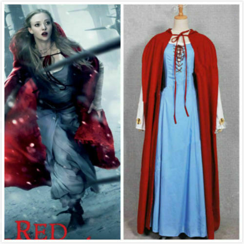 Red Riding Hood Valerie Cosplay Costume custom made