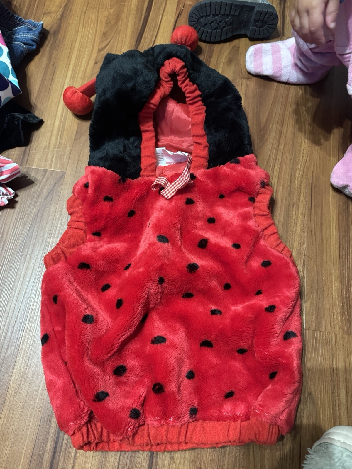 Ladybug costume 12-24 months EUC
