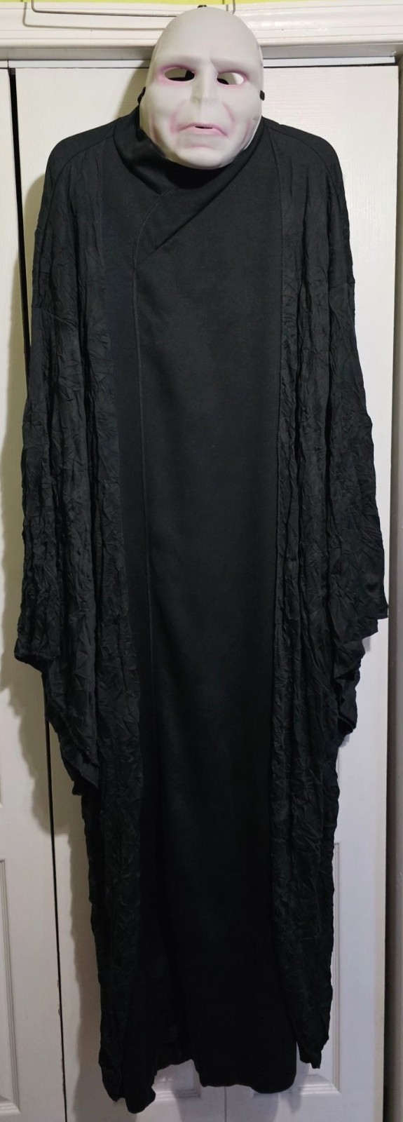 Harry Potter Lord Voldemort Costume Robe Cloak Wizarding World Adult Plus XXL