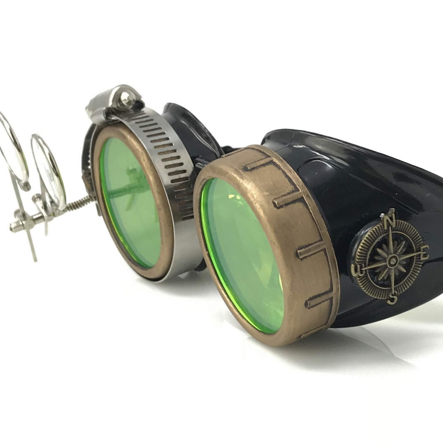 Steampunk Mad Scientist costume goggles accessories cosplay goth punk Mad Max