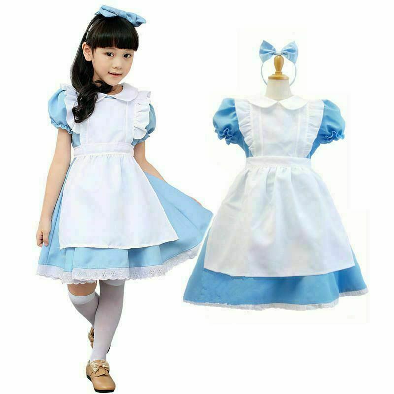 Princess Halloween Women Costume Fairytale Dress Up Rapunzel Belle Alice Jasmine
