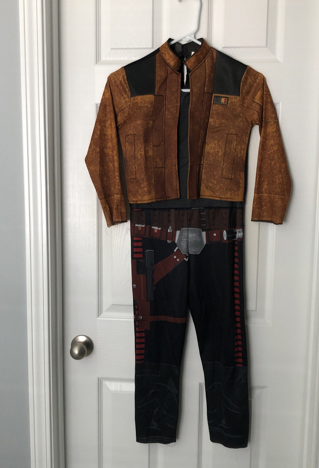 Disney Star Wars Han Solo Kid’s Costume Halloween Size- MEDIUM Age 6-8 yes Used