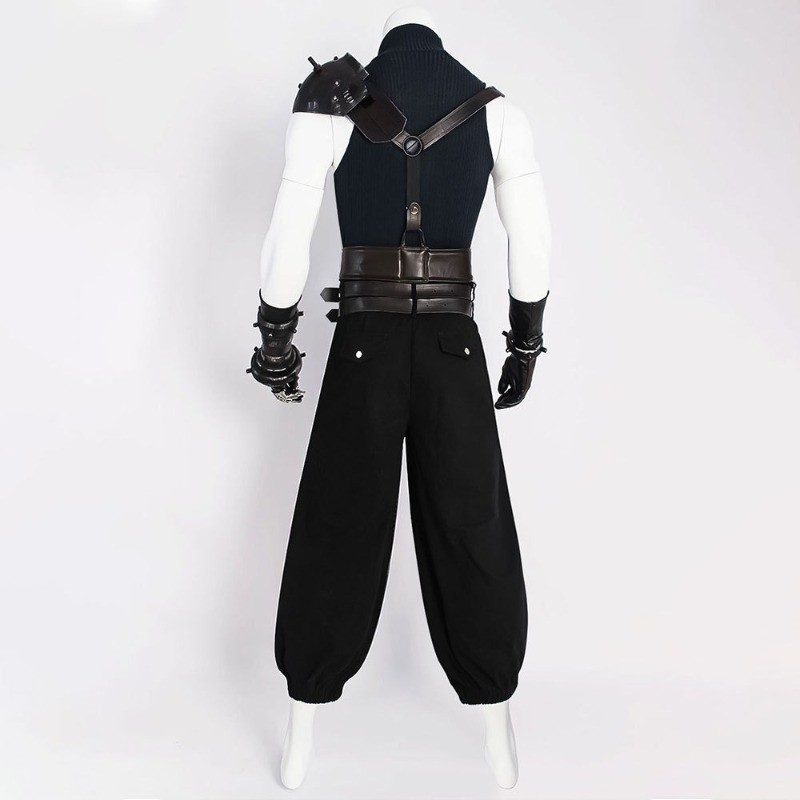 Final Fantasy 7: Rebirth Cloud Strife Cosplay Costume Set Halloween Outfit Gift