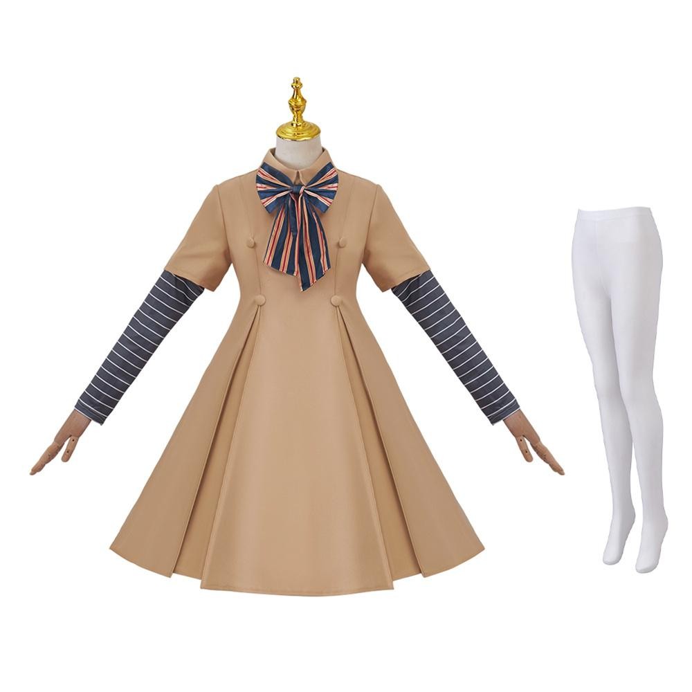 Megan Adult Women Robot Doll Dress Uniform Cosplay Halloween Party Outfit