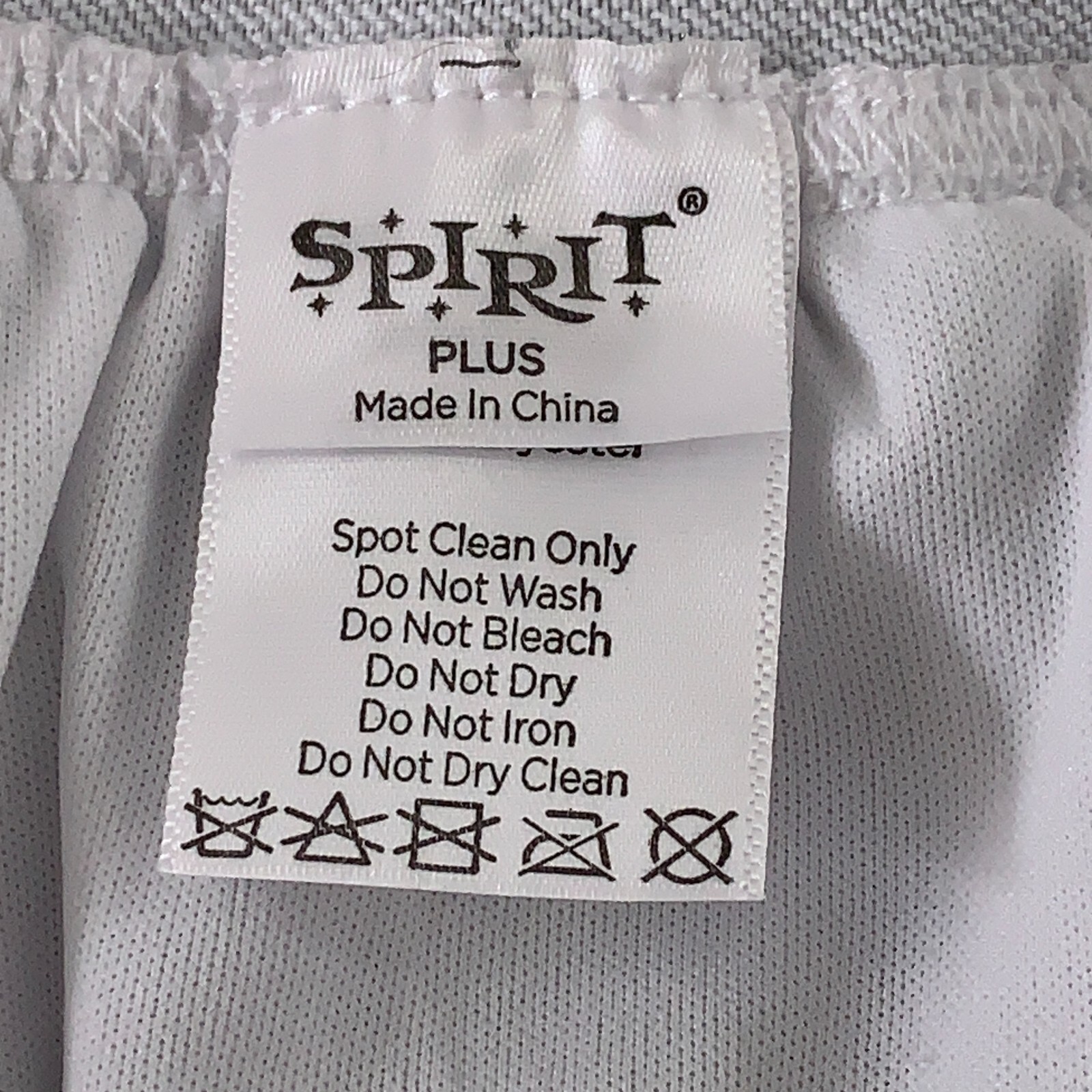 Spirit Halloween Women’s Plus One Size White Shimmer Pull On Costume Skirt