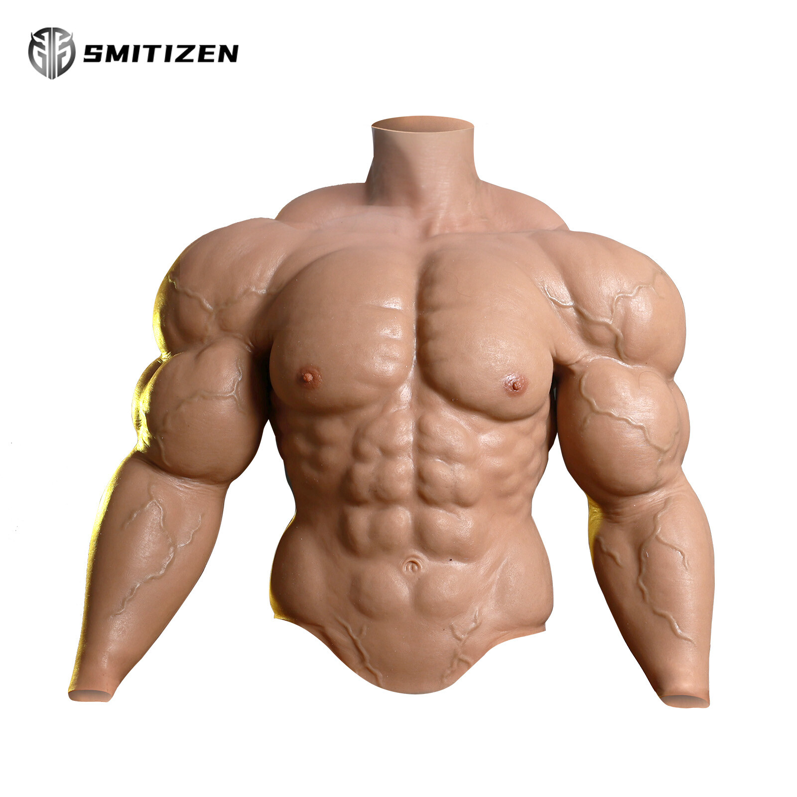 SMITIZEN Mr. Olympi Silicone Simulation Muscle suit with arms fake belly cosplay