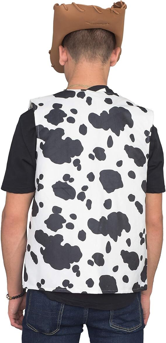 TV Store Sheriff Woody Adult Cowboy Vest Halloween Costume – Perfect for Parties