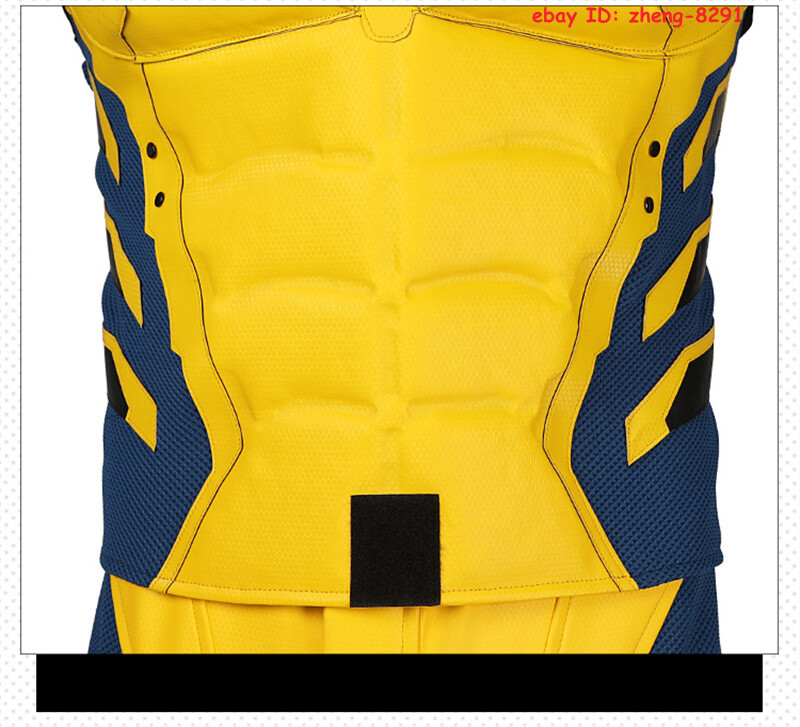 NEW Wolverine Cosplay Costume Outfit Deadpool 3 Halloween Jumpsuit Suit Full Set