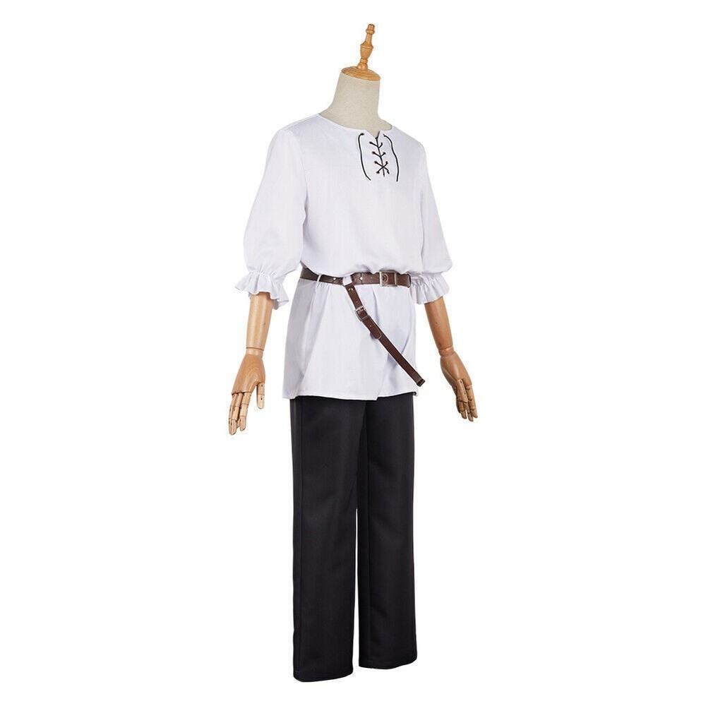 2024 Anime Mens Griffith Cosplay Costume Griffith Medieval Shirt white Fullsuit
