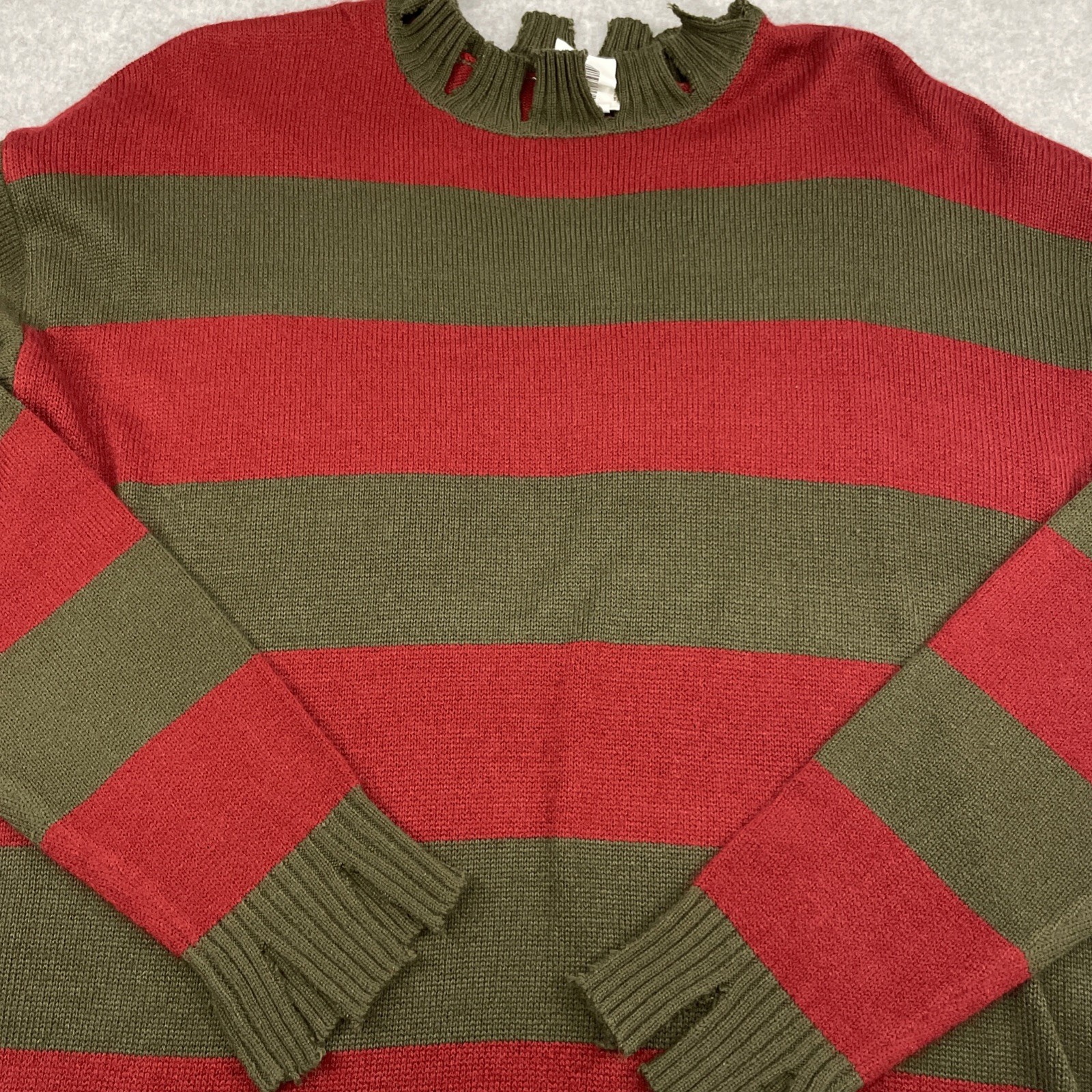 Freddy Krueger Sweater Rubies Nightmare On Elm Street Adult One Size