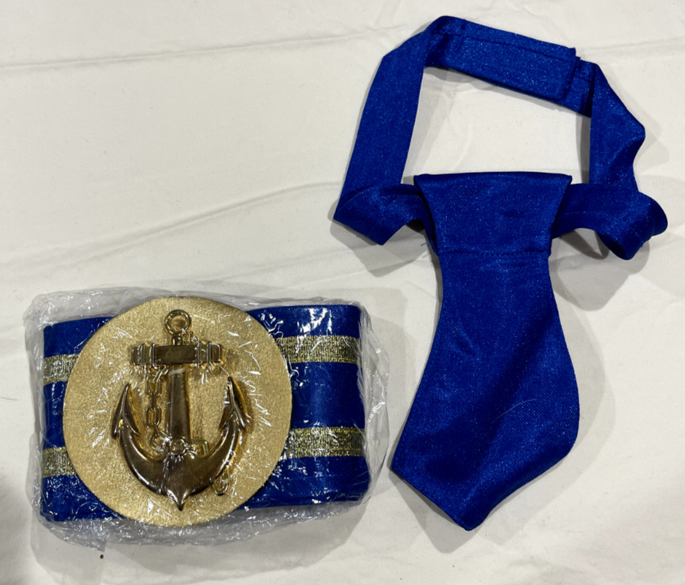 Women’s Plus Sailor Costume WITH Hat (Captivating Captain), Size 1X-2X BRAND NEW
