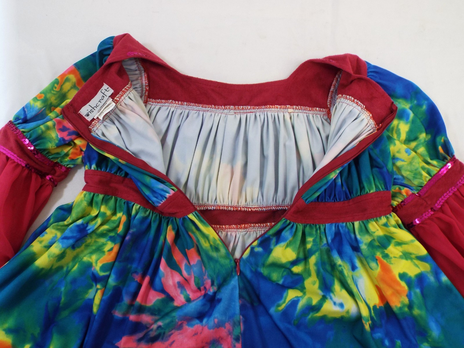 Chasing Fireflies Wishcraft Hippie Chick 4 Pc Costume Halloween Dress Up Size 8