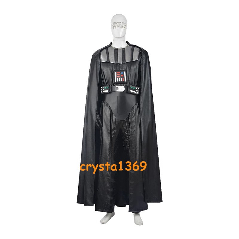 Star Wars The Force Awakens Darth Vader Halloween Cosplay Costume Outfit Uniform