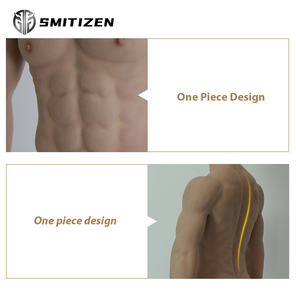 SMITIZEN Silicone Muscle Suit Realistic Fake Breast Cosplay