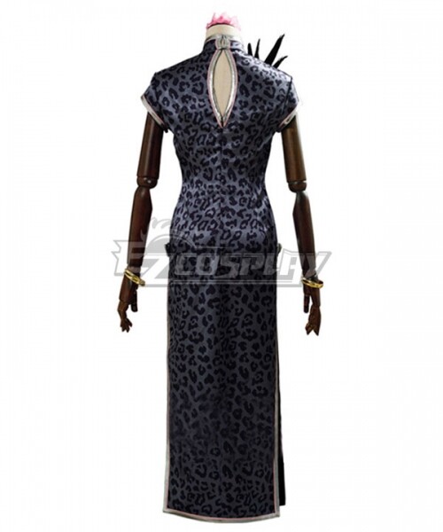 Final Fantasy VII Remake Tifa Lockhart Women Cheongsam Dress Cosplay Costume E00