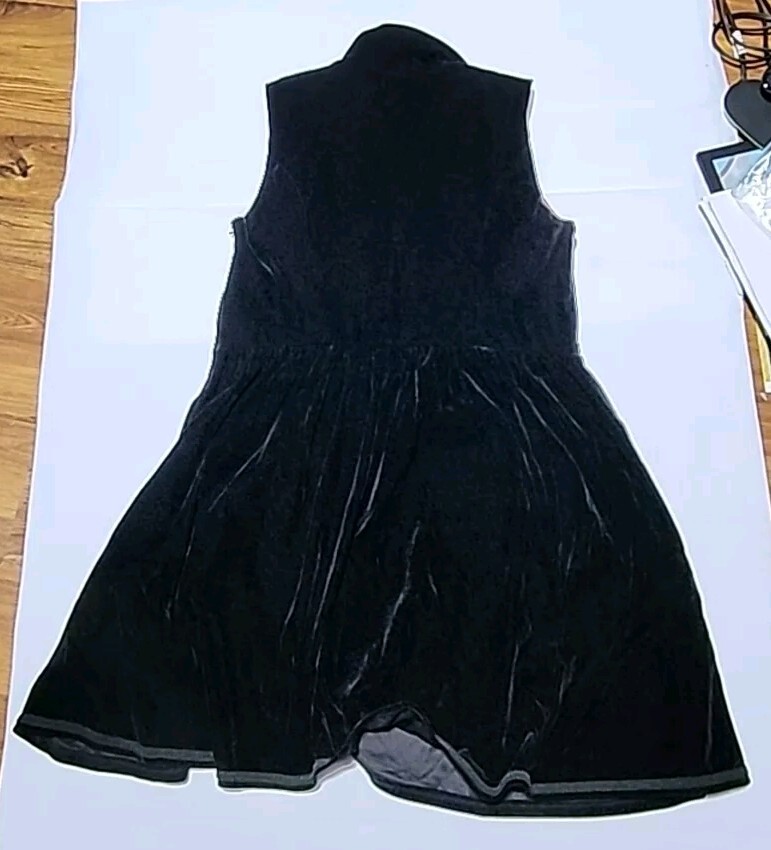 American Horror Story Bell Hop Dress SZ 3XL 2016 Midnight Hour Black Velvet
