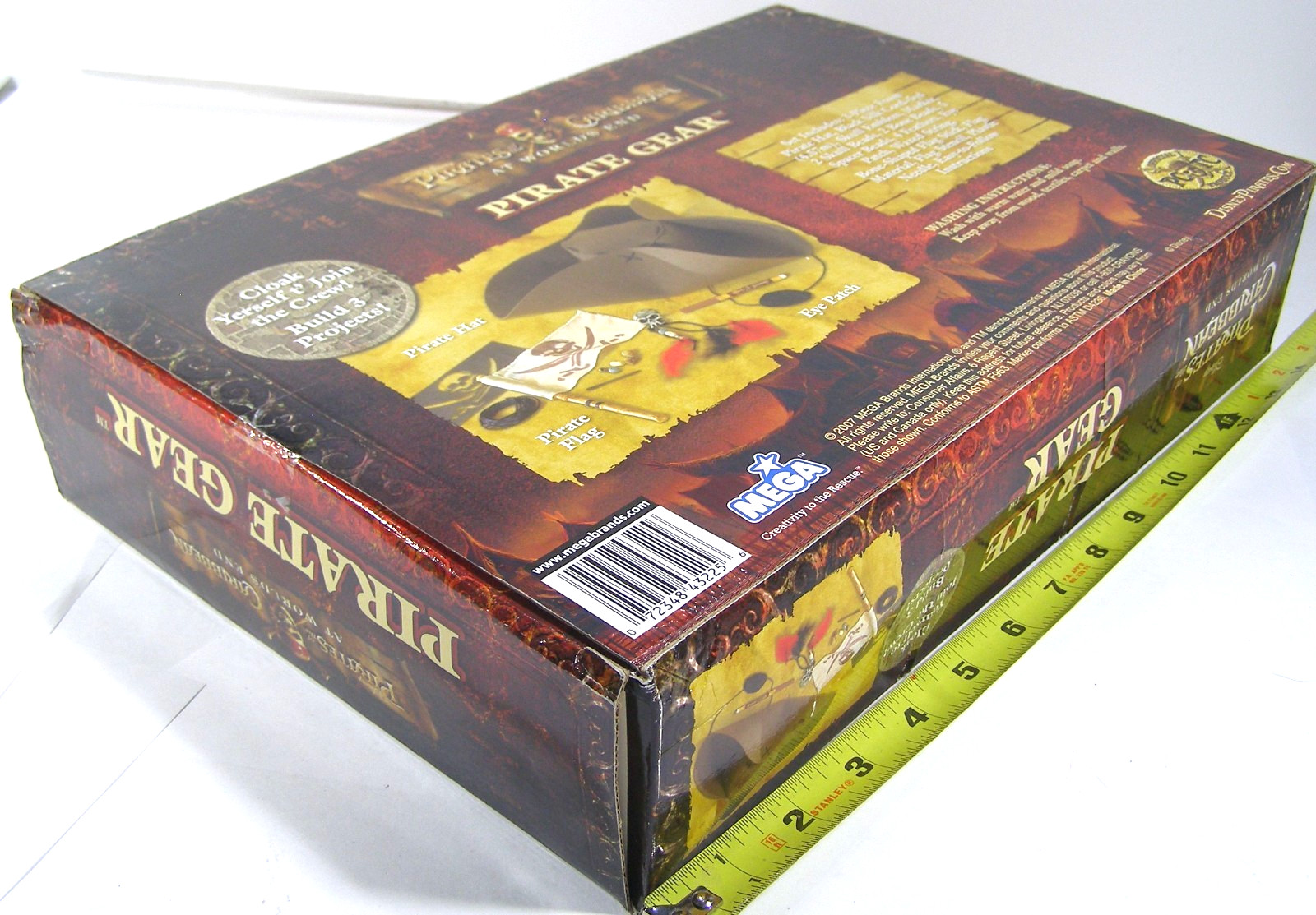 Disney Pirates of the Caribbean At Worlds End Pirate Gear 43225 Mega 2007 W6B