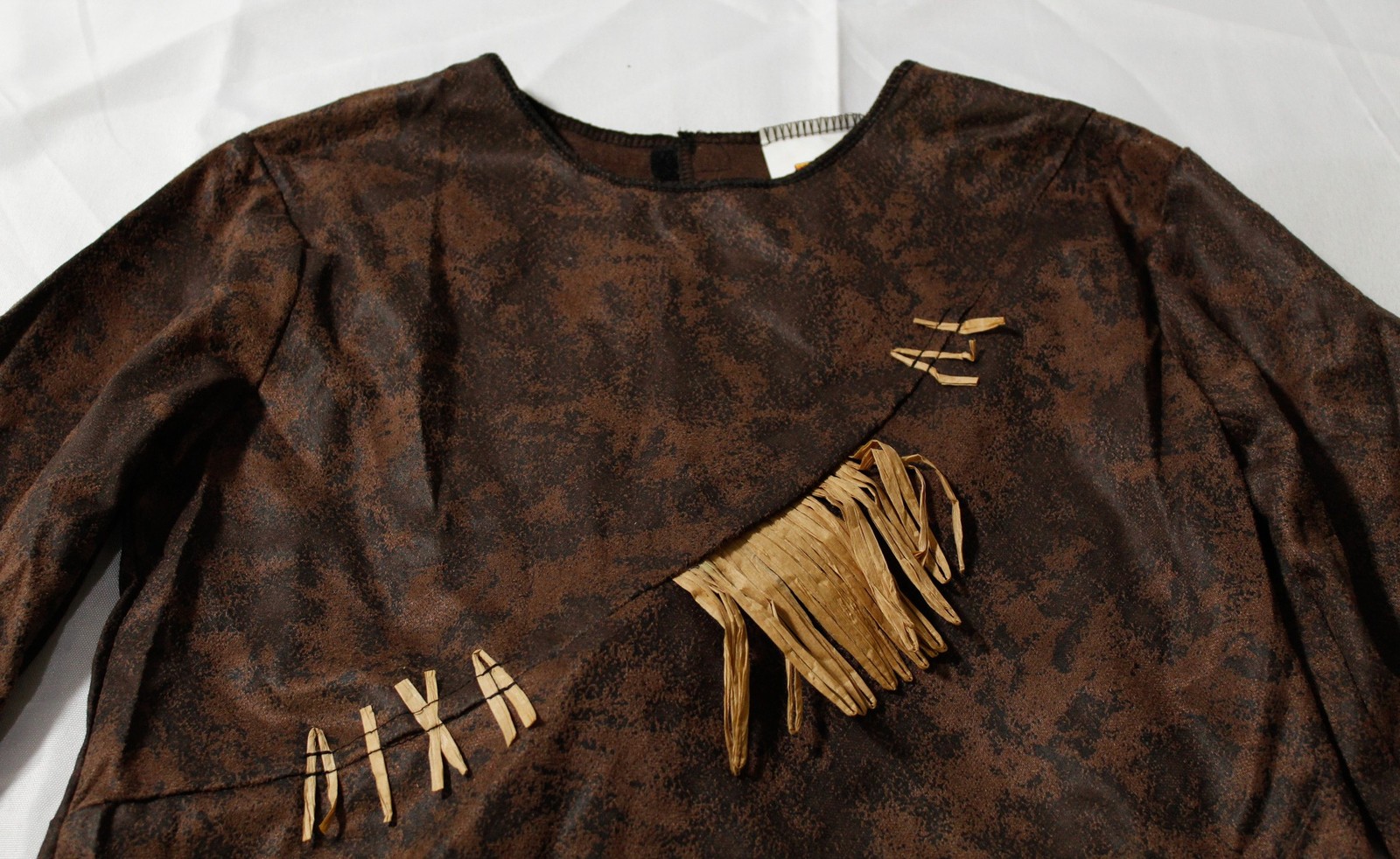 Spooktacular Creations Boys Wicked Scarecrow Costume Shirt AP2 Brown Large
