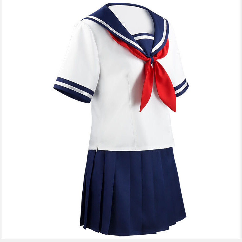 Japanese JK School Uniform Sailor Dress Anime Shoujo Cosplay Costume Halloween