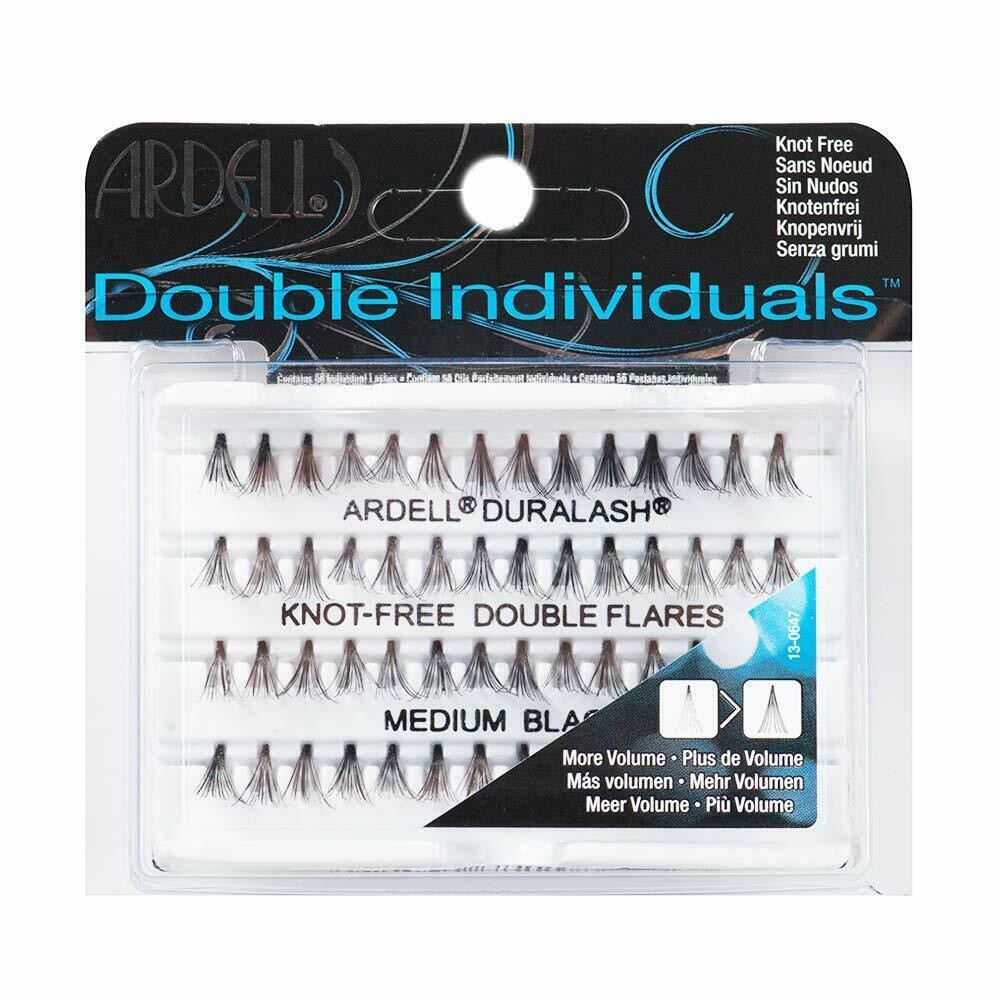 Ardell Double Individuals Medium The Original (Knot Free) Black Pack of 56