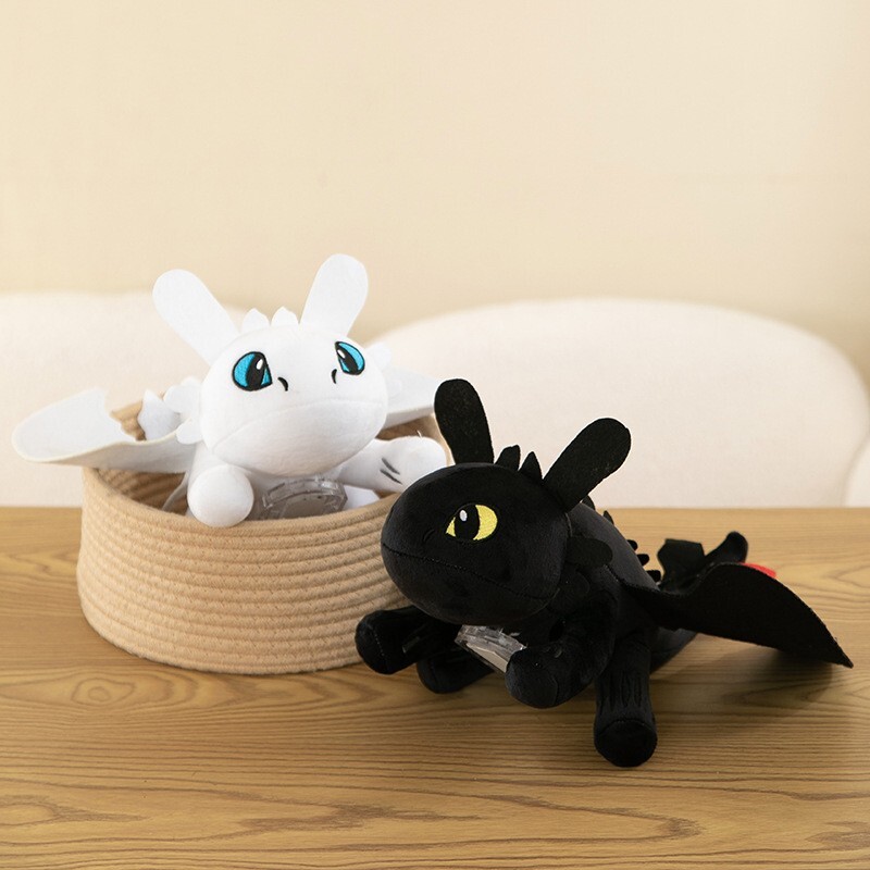 Toothless Dragon Cartoon Car Roof Exterior Decoration Plush with Suction Cup ！！