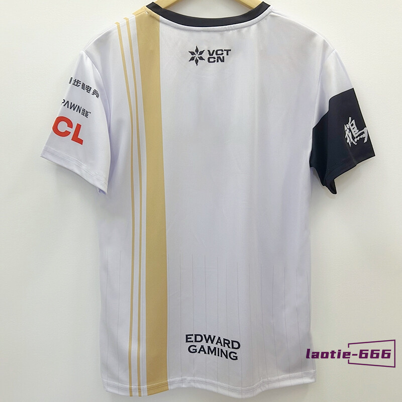 Champions Team EDG TShirt 2024 Uniform VCT EDward Gaming T-shirt ZMJJKK Game New