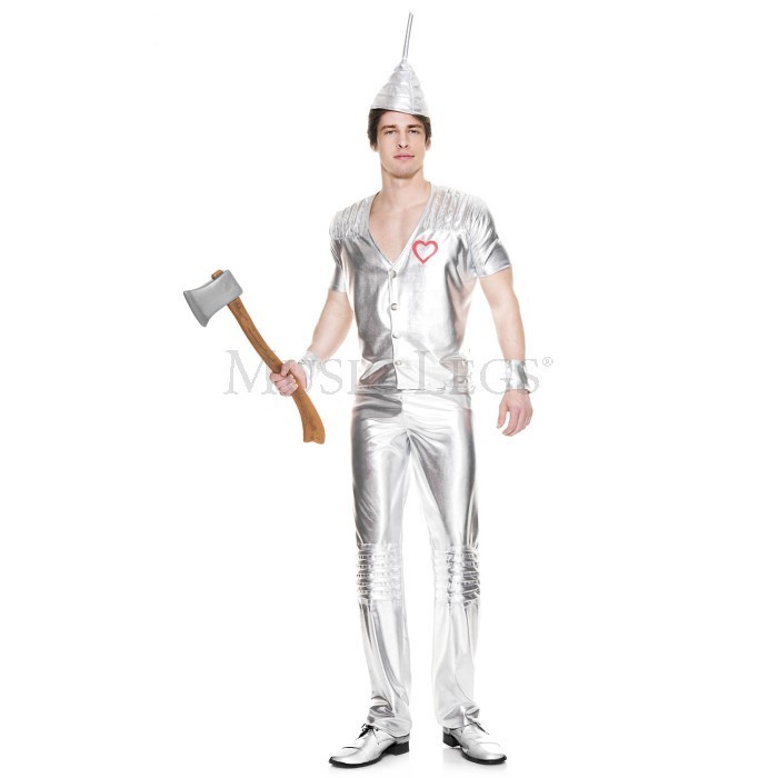 Music Legs 76647-M Tin Man Mens Costume – Medium – 4 Piece