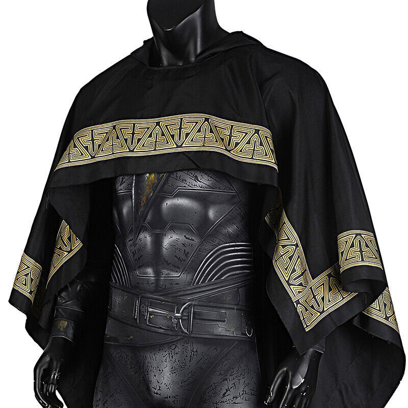 Movie Teth Adam Black Bodysuit Zentai Tight Jumpsuit Halloween Cosplay Costume