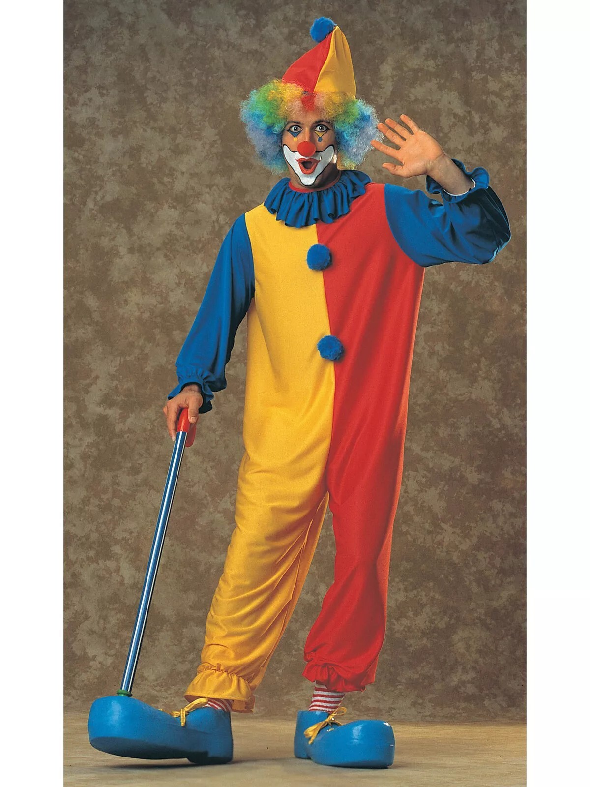 Rubie’s – Adult Clown Costume Standard Size Halloween Circus Parade