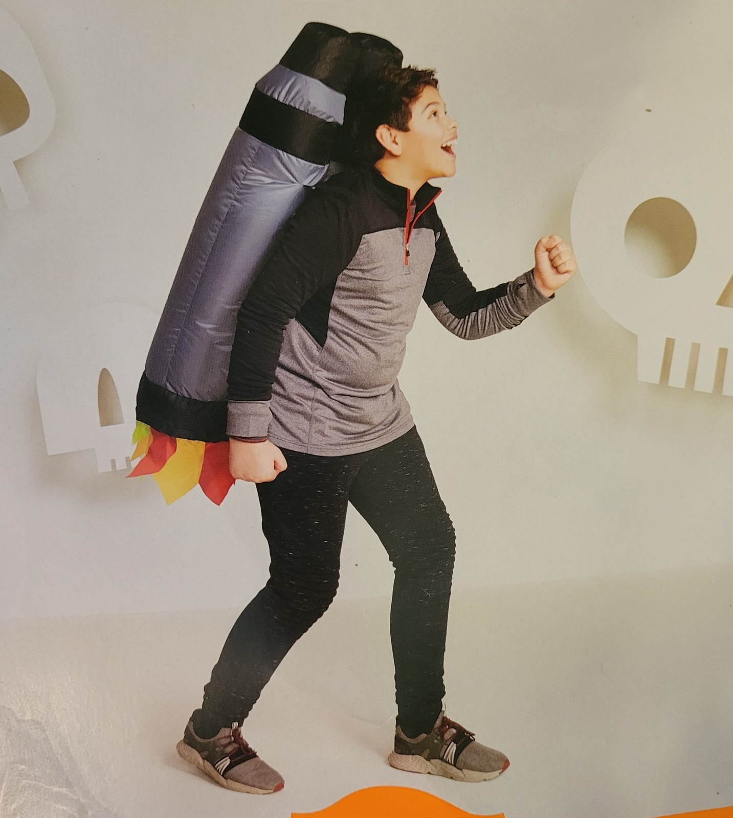 Hyde & Eek Kids Child Unisex Inflatable JET PACK Rocket Costume 34″ – One Size