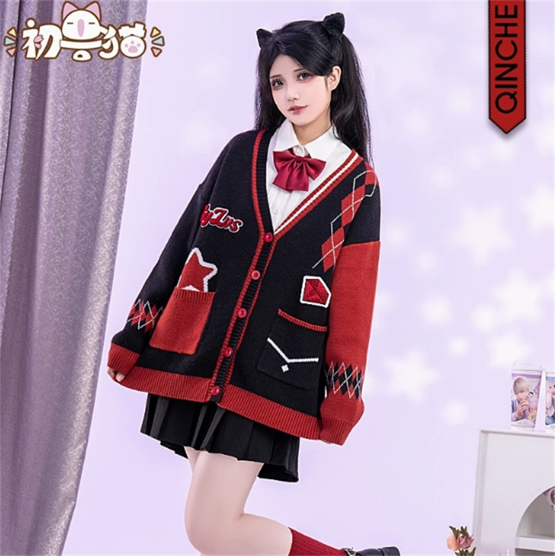 Love and Deepspace Xavier Sweater Coat Cosplay Hoodies Hoodie Long Sleeve New