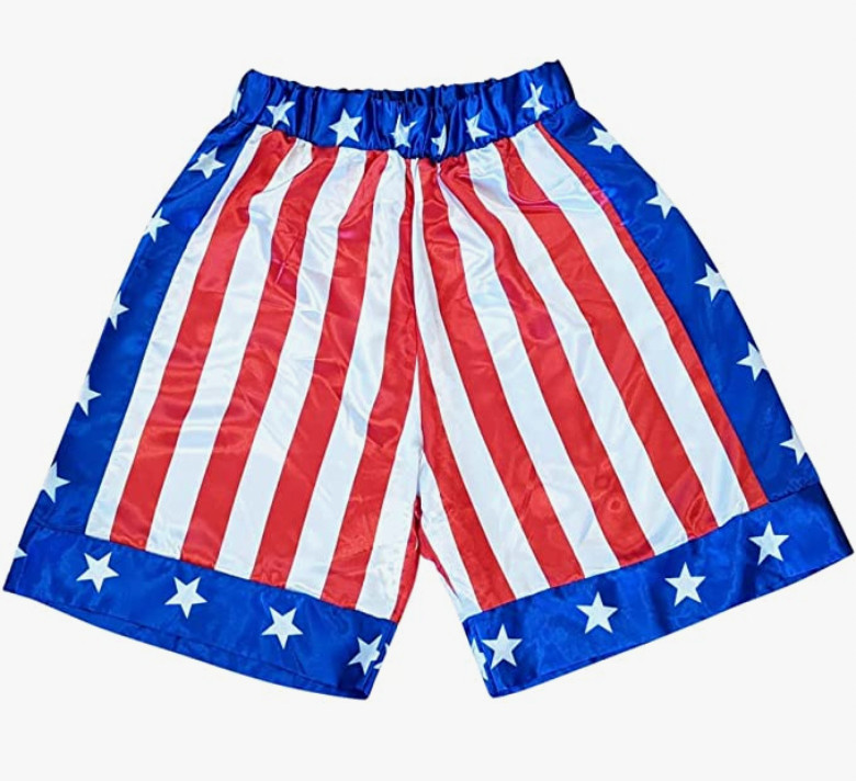 American Flag Boxing Costume – Everything Included – USA Robe – American Flag St