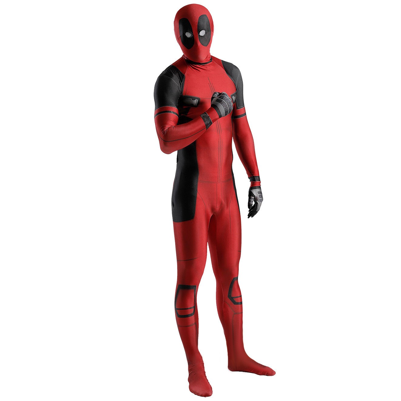 Deadpool Jumpsuit Wade Wilson 3D Bodysuit Adult Kids Halloween Cosplay Costume