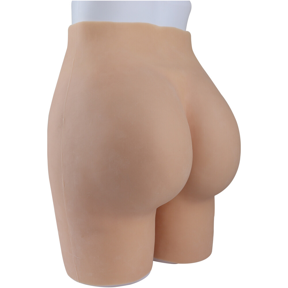 Silicone Short Pants Plump Butt Open Crotch Hip Up For Transgender Crossdresser