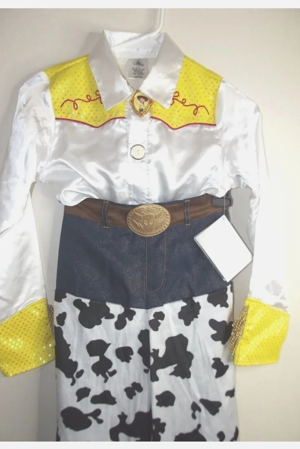 NEW Disney Store Toy Story Jessie Cowgirl Costume Dress Up Halloween Size 7/8