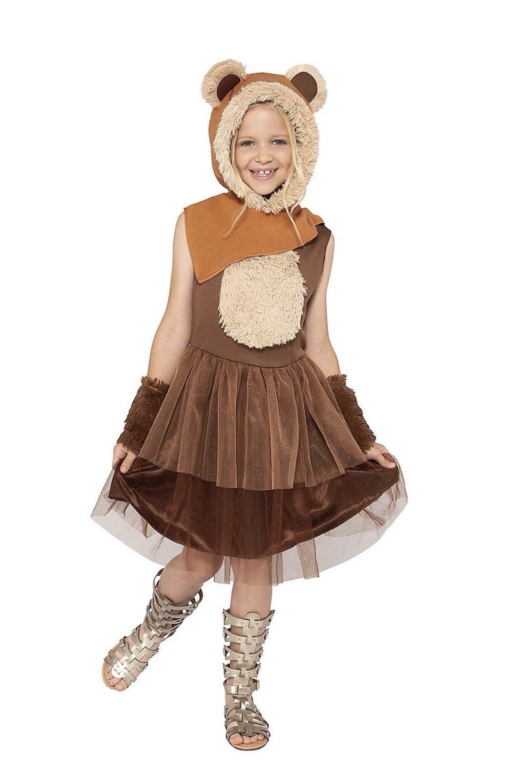 BRAND NEW Star Wars Return / Jedi. Ewok Dress Costume Jazwares Child S/P (6)