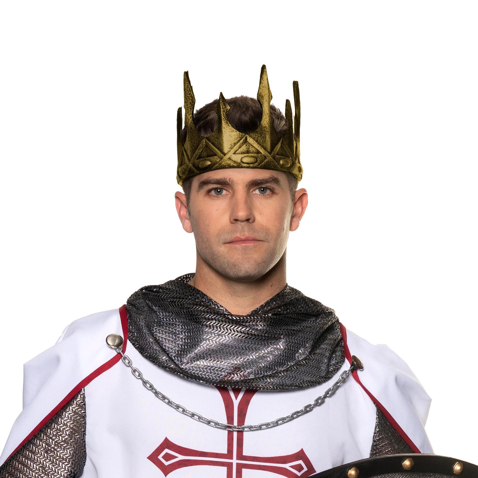 King’s Silver Crown Foam Adult Costume Accessory